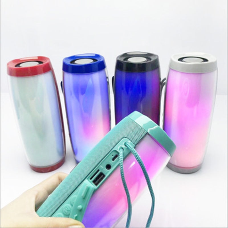JarvanIV Store - Bocina Bluetooth Multicolor para exterior