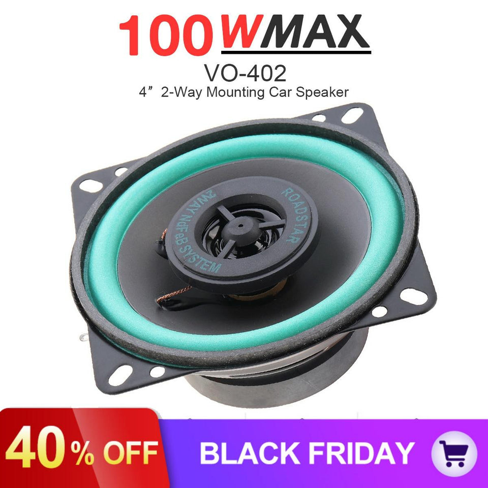 LoveCar Store -  Altavoz de 4" 100W Para Auto